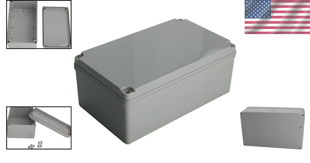 Plastic Junction Box - Compact 10"x6"x4" for Secure Wiring