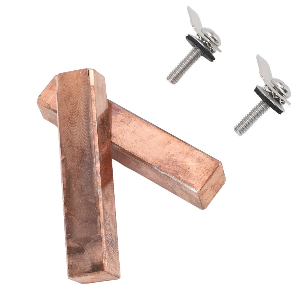 2 Sets Efficient Swimming Pool Copper Electrodes Replacement For