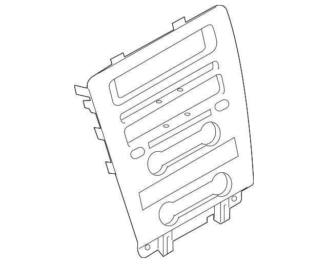 Genuine Ford Center Panel AR3Z-6304302-CA