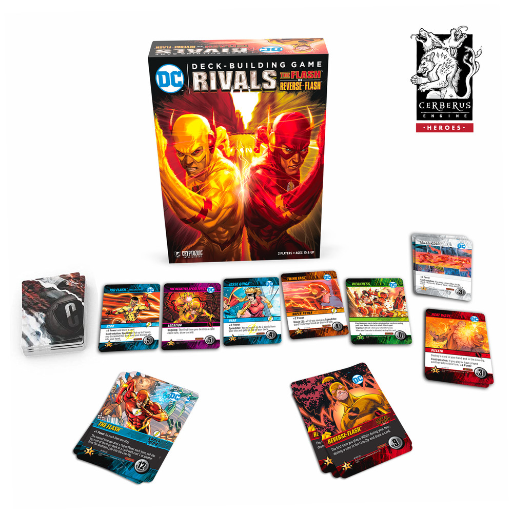DC Deck-Building Game: Rivals – The Flash vs. Reverse-Flash (KICKSTARTER VERSION