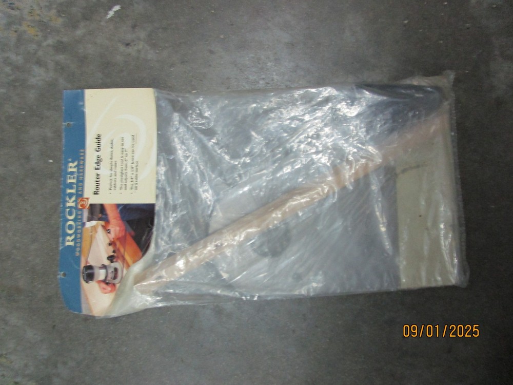 Rockler Router Edge Guide New