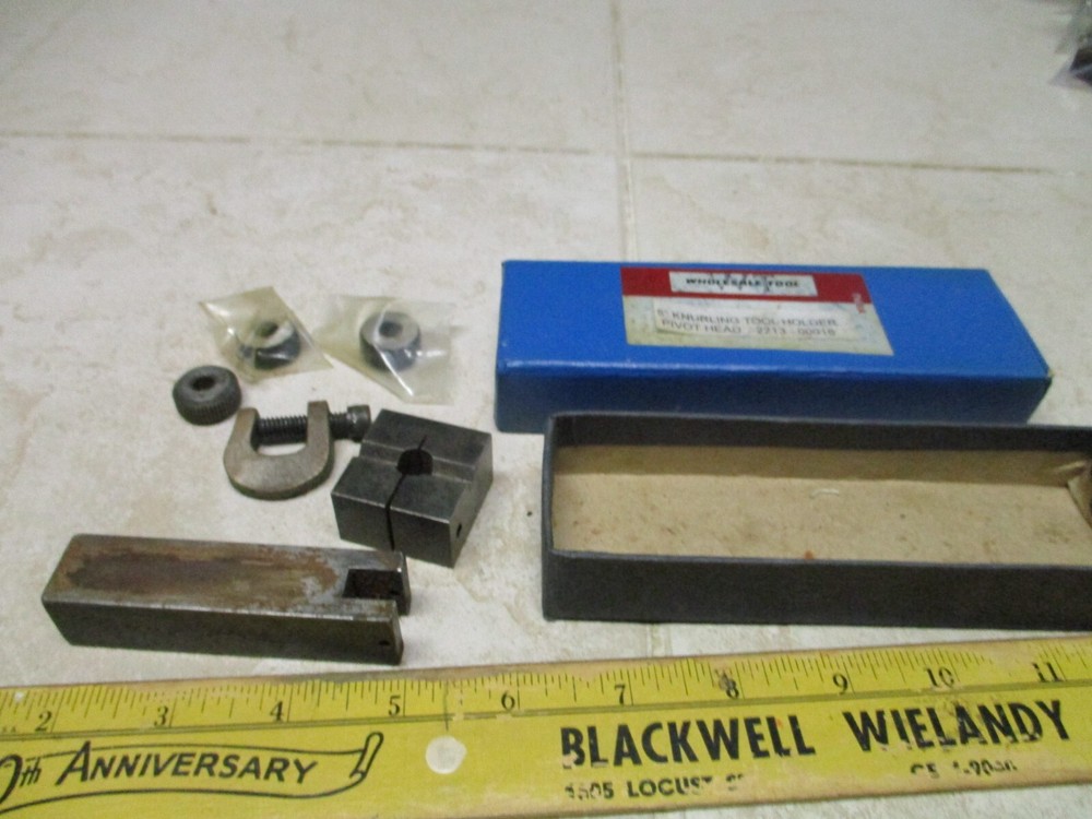 Pivot Head Knurling Tool 5" Tool Holder Machinist Tool