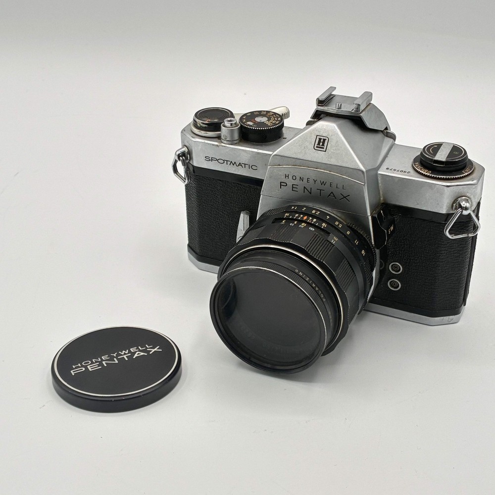 Pentax Honeywell Spotmatic Camera Silver