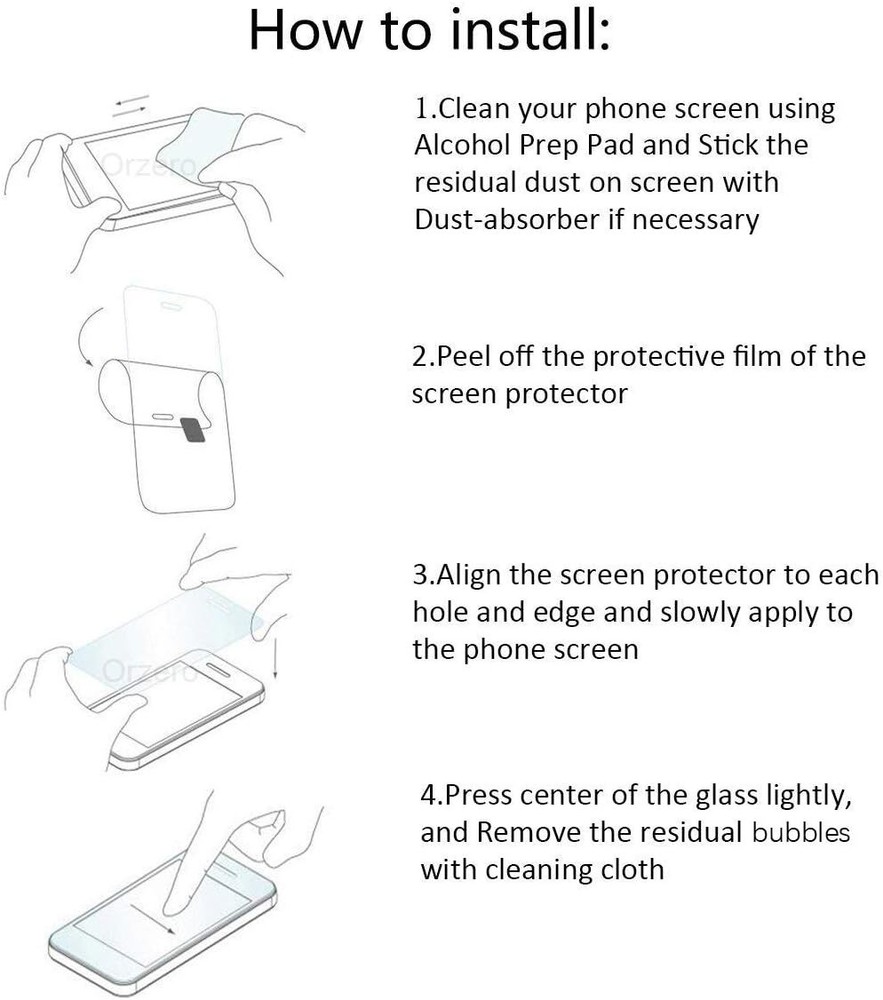 Screen Protector for VORTEX Tab 10.1'' Tablet Screen Saver Tempered Glass Cover