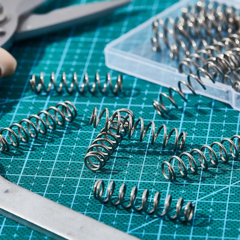 Moxweyeni 20 Pack Precision Pruner Pruning Shear Springs Stainless Silver