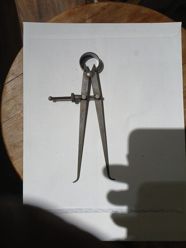 Vtg Lufkin Ruler Co. Inside Spring Caliper 7in.