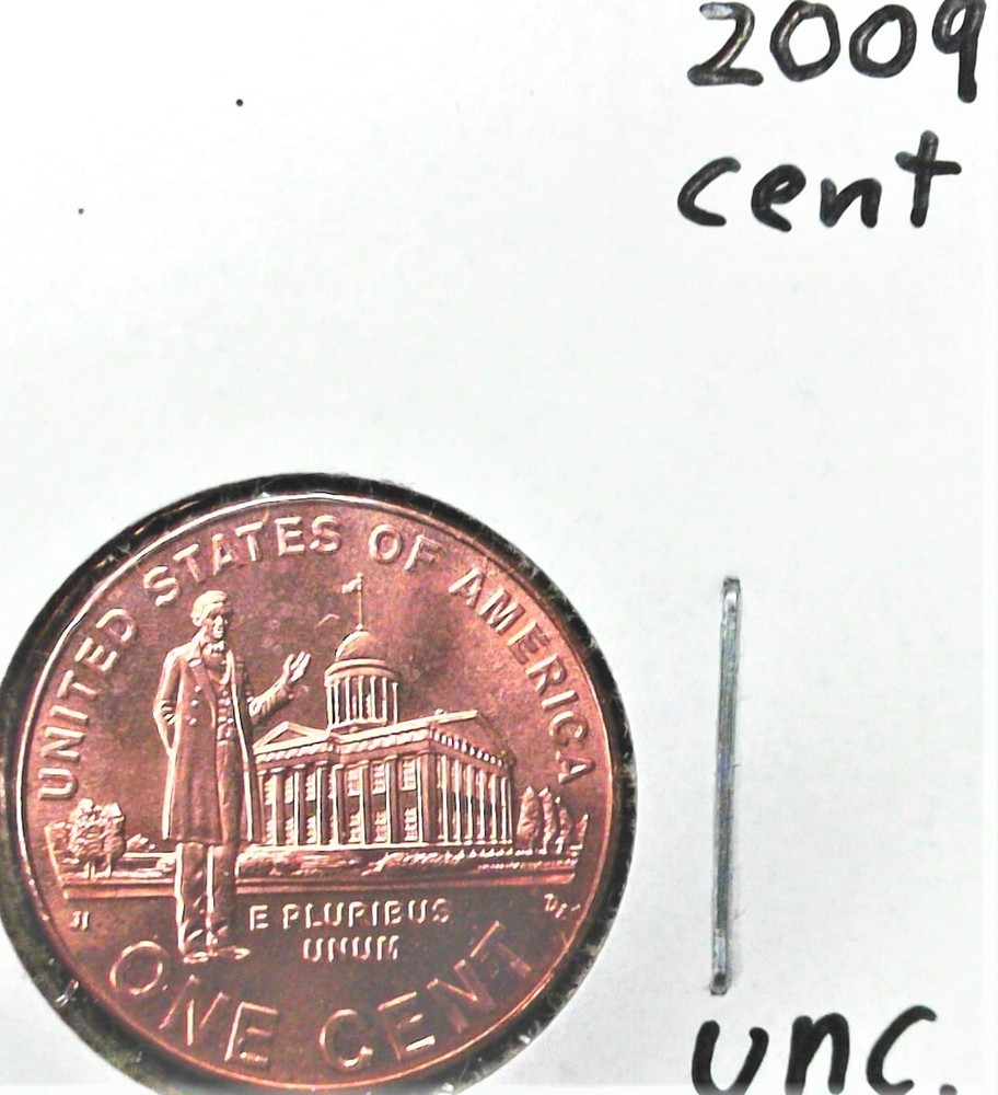 2009 UNC LINCOLN MEMORIAL CENT PENNY
