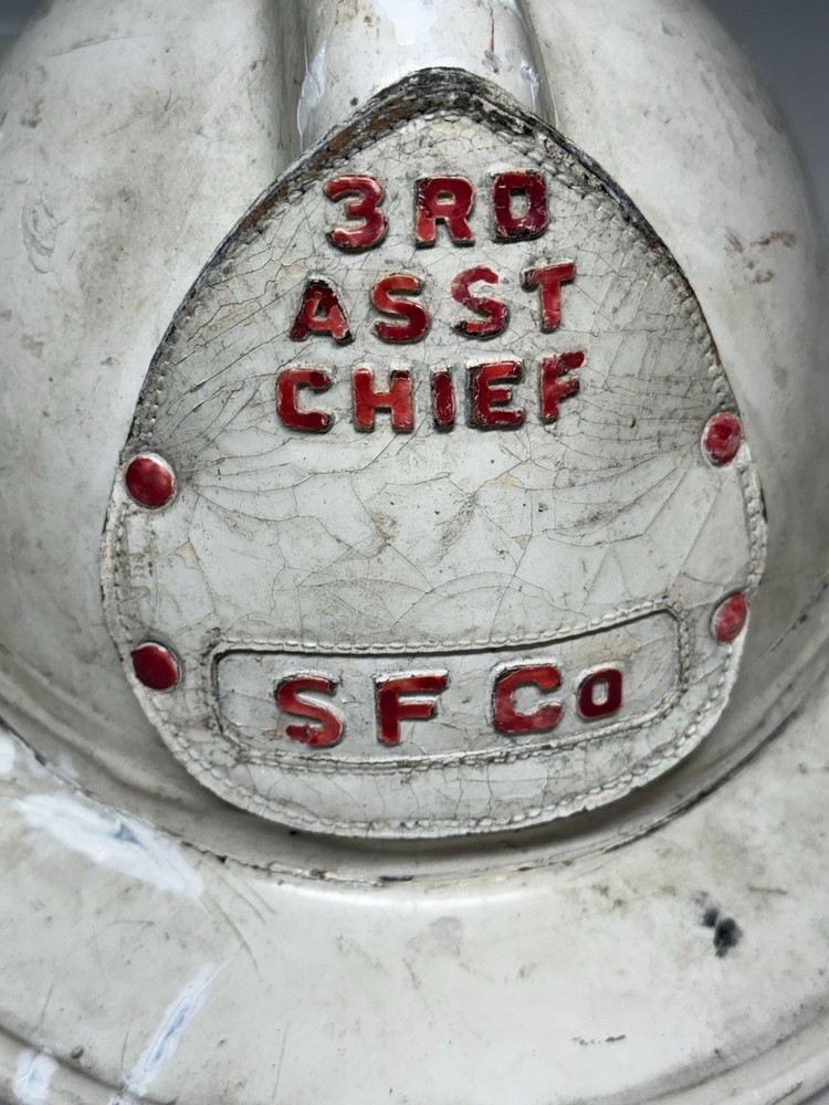 MSA Fire Helmet - SF Co 3rd Assistant Chief