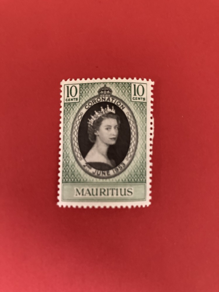 Mauritius MLH Stamp 1953 Coronation #250