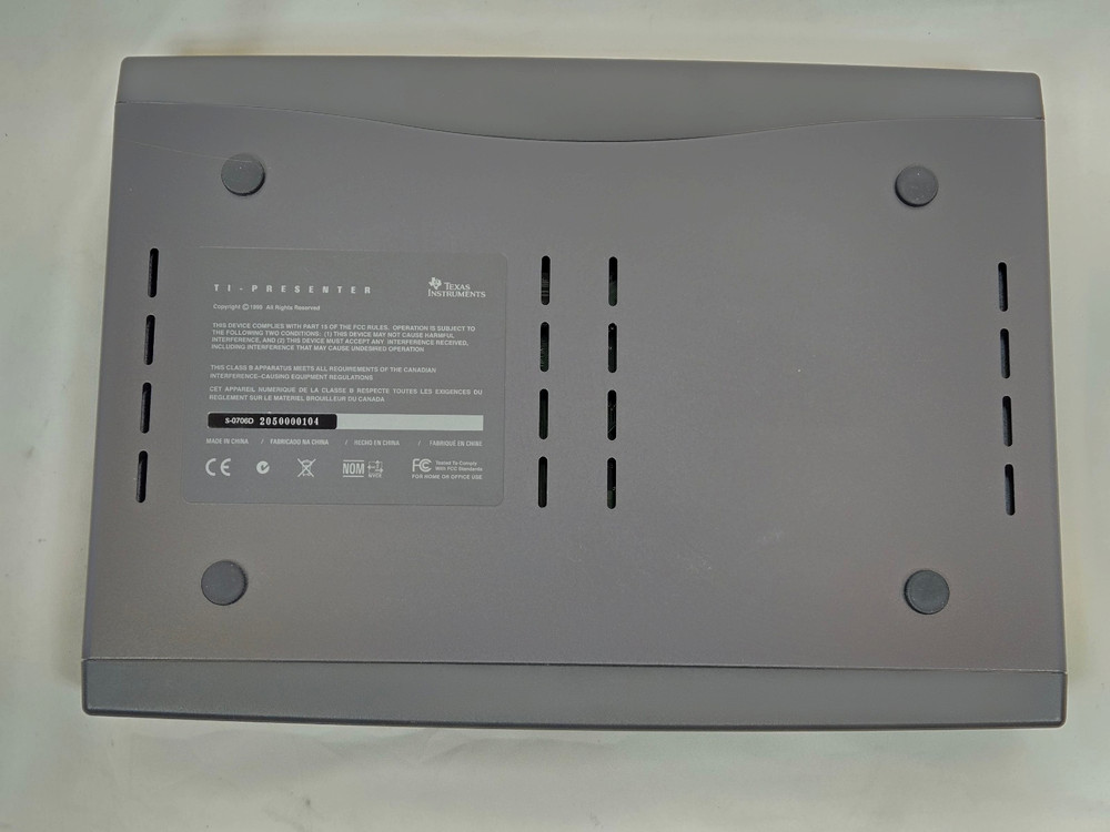 Texas Instruments TI Presenter With Adapter, Bag & Cables