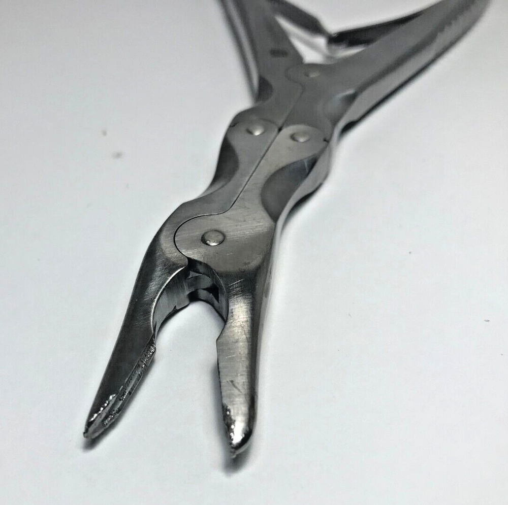 Jarit 230-260 Leksell Rongeur, Slightly Curved, 3mm Bite