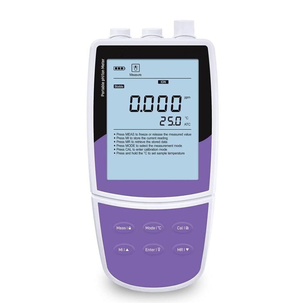 Sulfur Ion Meter S Ion Concentration Meter with Standard Solution ppm mg/L mol/L