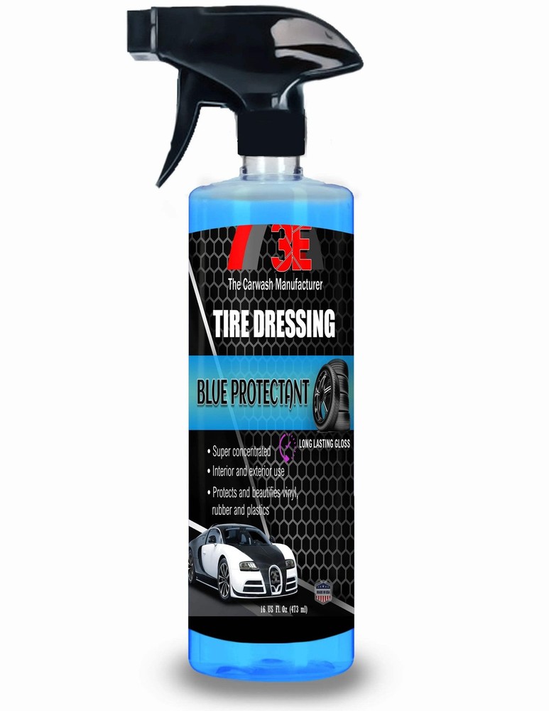 Blue Protectant Tire Shine | High Gloss Tire Dressing