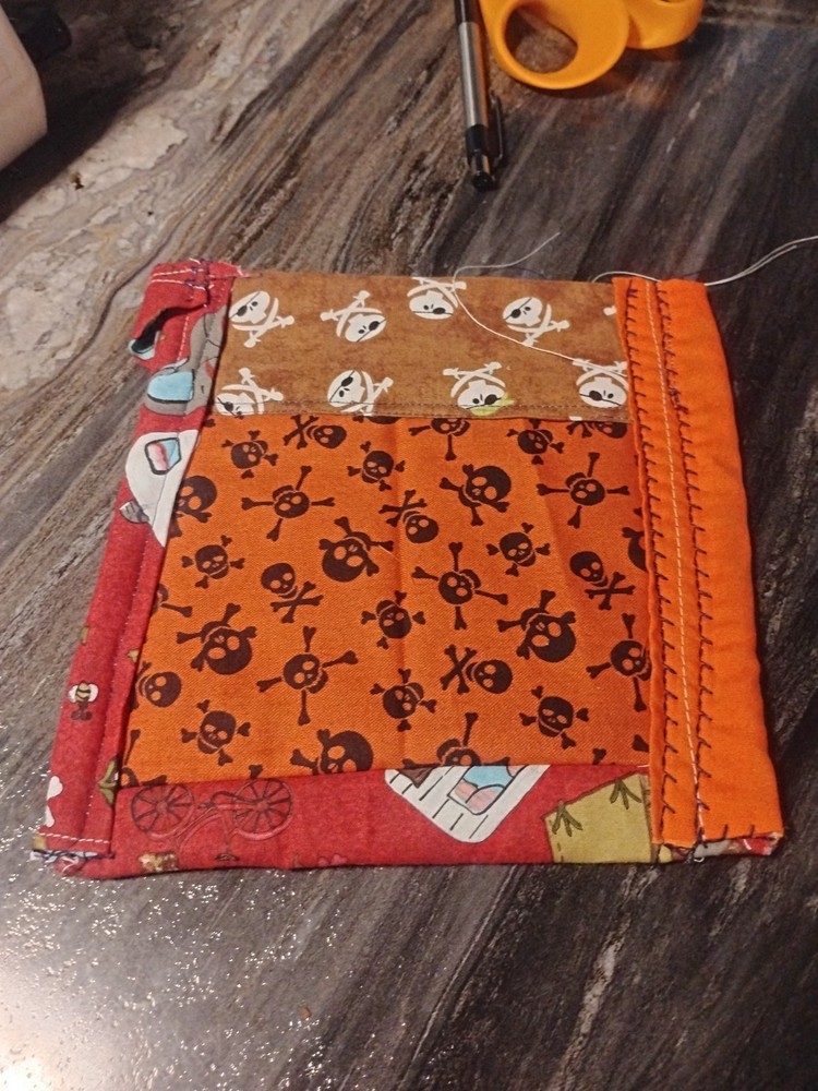 Unique Orange Potholder