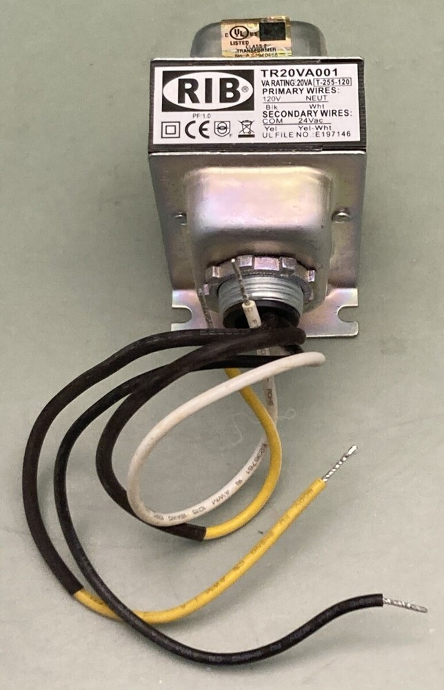 NEW FUNCTIONAL DEVICES RIB TR20VA001 CLASS 2 TRANSFORMER