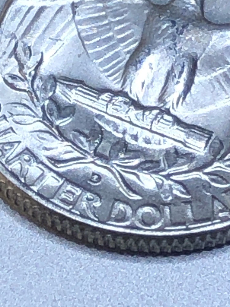 1964 D over D WASHINGTON QUARTER RPM absolute GEM Silver