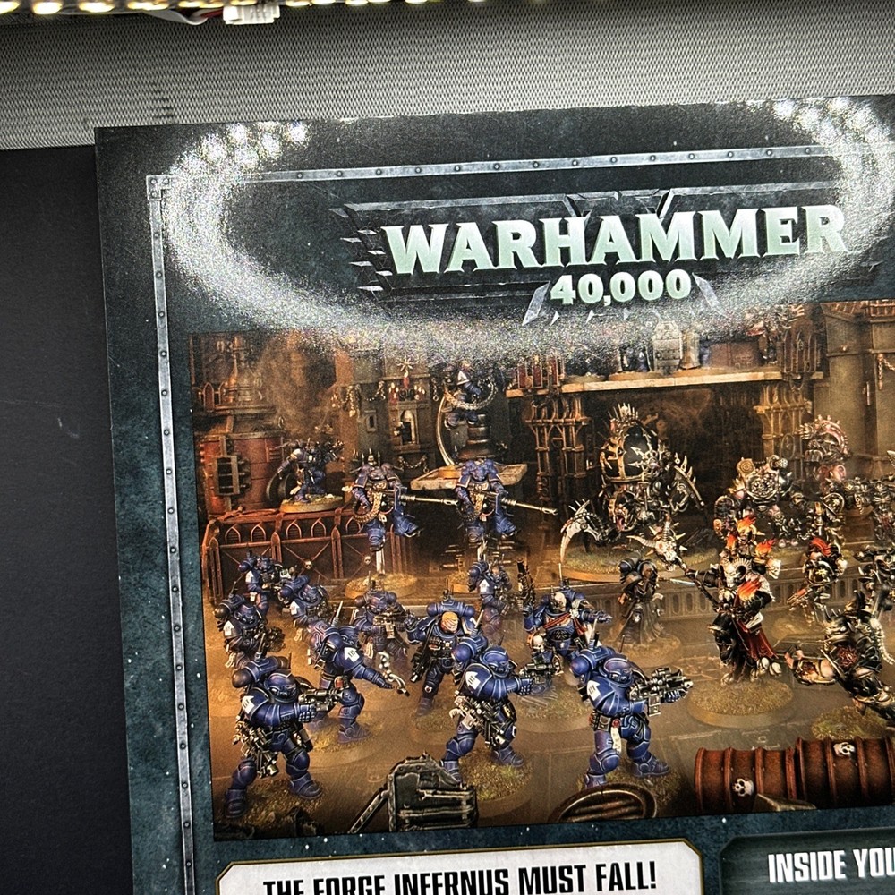 Warhammer 40K 2019 Shadowspear Soft Cover Excellent OOP Starter Set Book