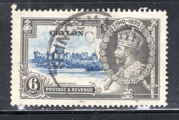 BRITISH CEYLON STAMPS USED LOT  61881