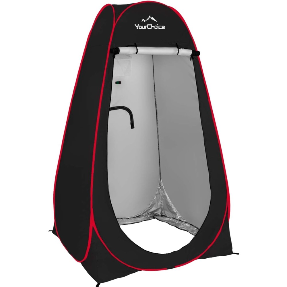 Waterproof Portable Changing Shelter 3.9ft with Silver Coating for Total Privacy