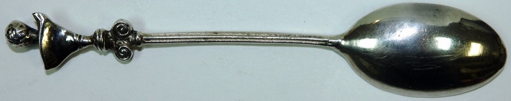 800 Silver Souvenir Spoon Greek Parthenon