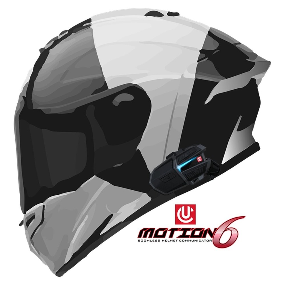 UCLEAR Digital Motion 6 Dual Helmet Communication System - 180509