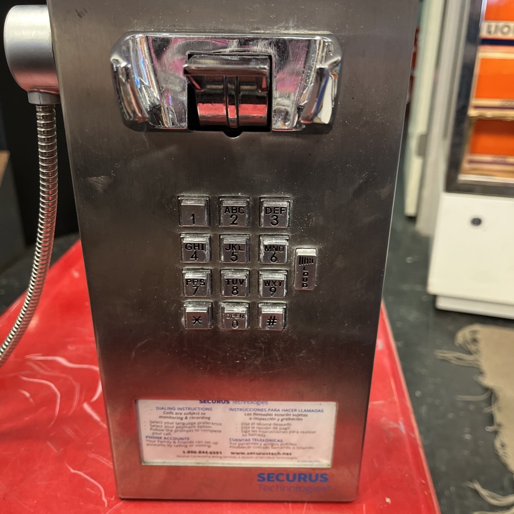 Securus Wall Mount Inmate Phone