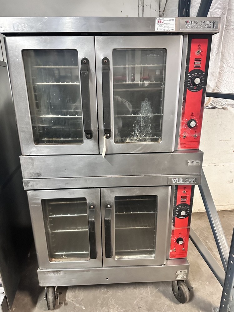 Vulcan Double Stack Convection Oven Natural Gas