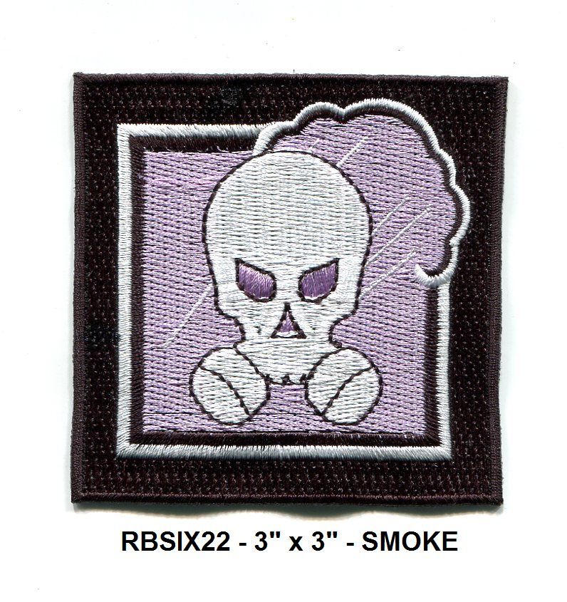 RAINBOW SIX OPERATOR PATCH - SMOKE- RBSIX22