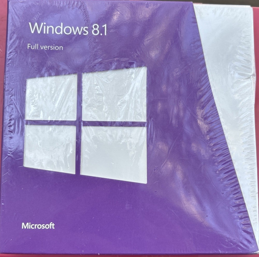 Microsoft Windows 8.1 Full Version 2013 NEW SEALED 32 And 64 Bit