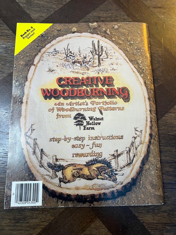Walnut Hollow Farm Creative Woodburning Patterns & Instructions ~ Book 2