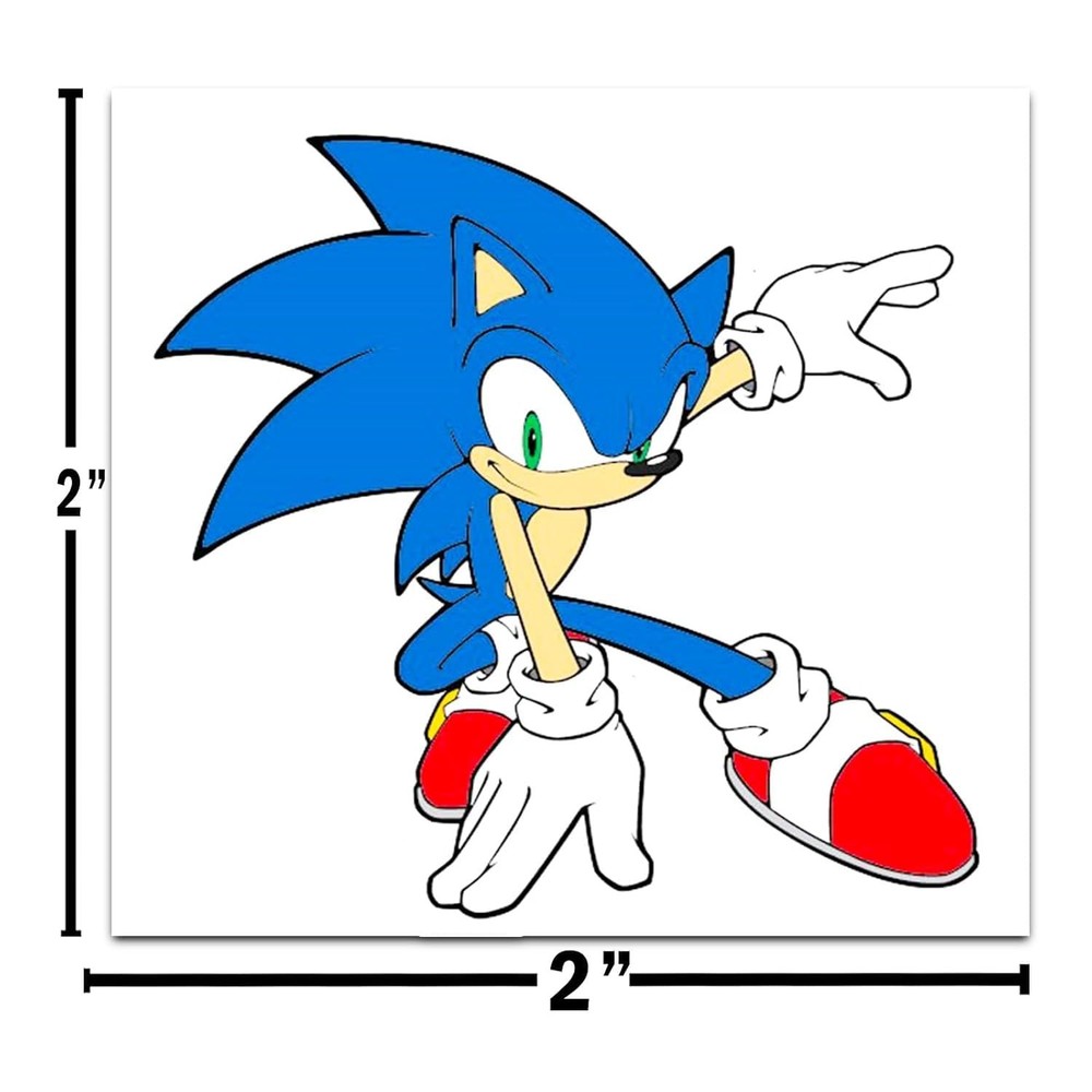 Sonic the Hedgehog Tattoos, Temporary Tattoos