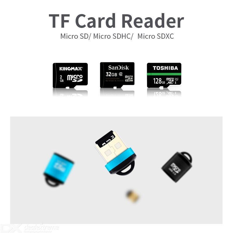 USB Micro SD TF Card Reader USB 2.0 Mini Mobile Phone Memory High Speed Reader