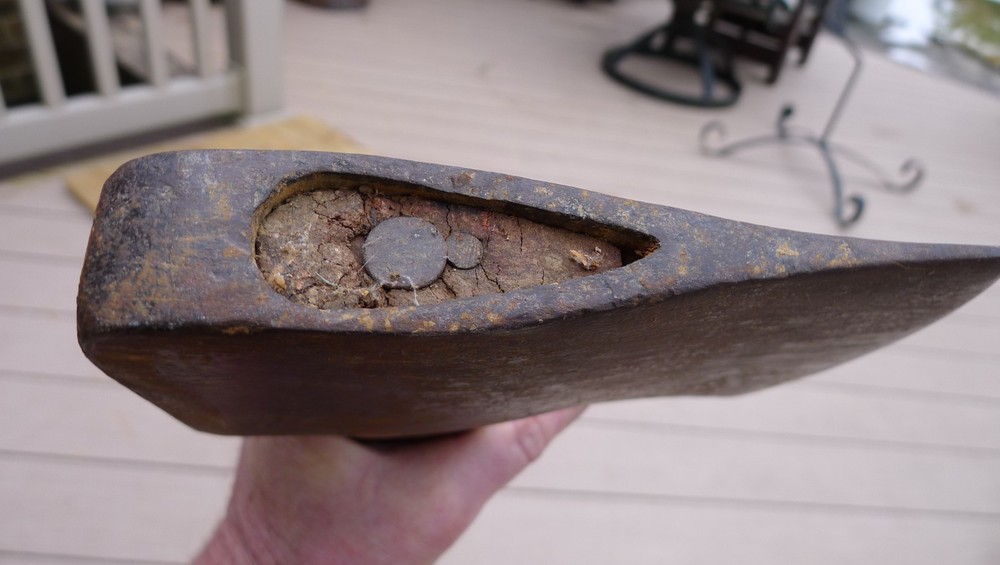 1930'S CRAFTSMAN AXE, RARE LOGO