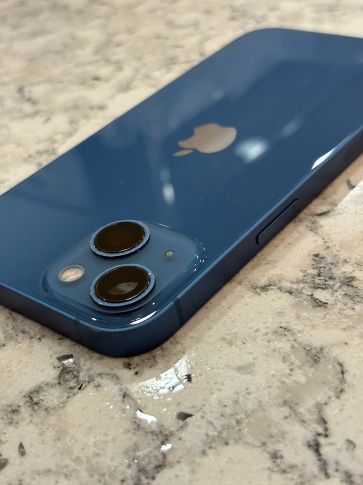 Apple iPhone 13 Back Housing BLUE Replacement OEM PULL Frame Apple Grade A