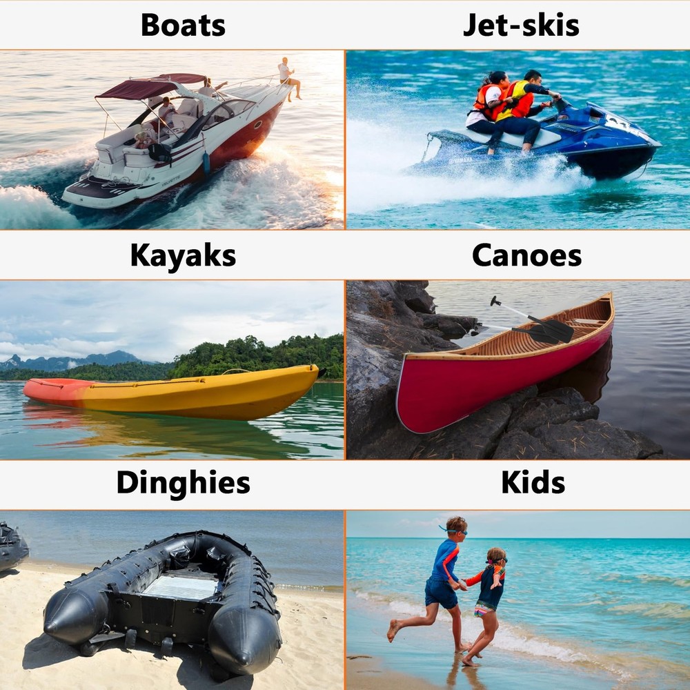 Telescoping Boat Oars 2 Pack, Emergency Paddle Collapsible Boat Paddle 21"-43...