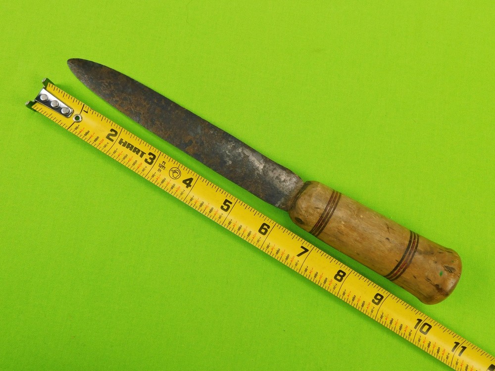 Antique Old US 19 Century Primitive Knife Dagger