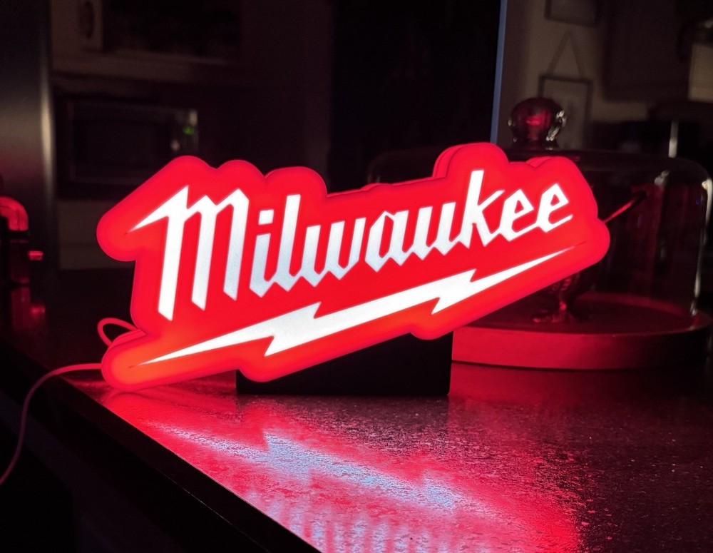 Milwaukee Light Up Sign