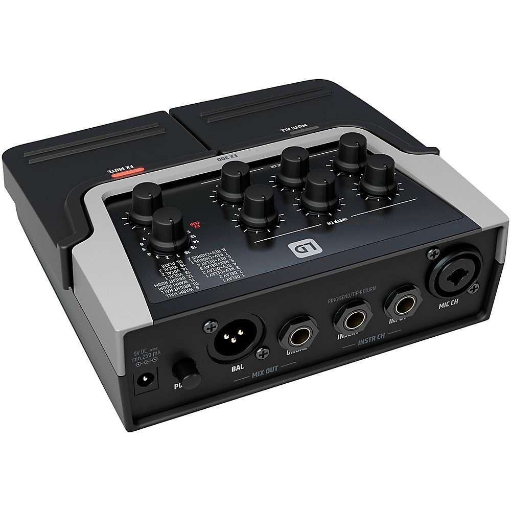 LD Systems FX300 Vocal Effects Processor With 2-Channel Pedal LN