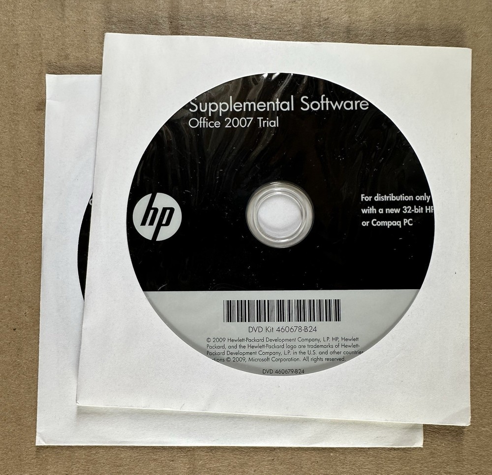 20 DISC LOT HP Restore Plus MICROSOFT WINDOWS Operating System INSTALLATION DVDs