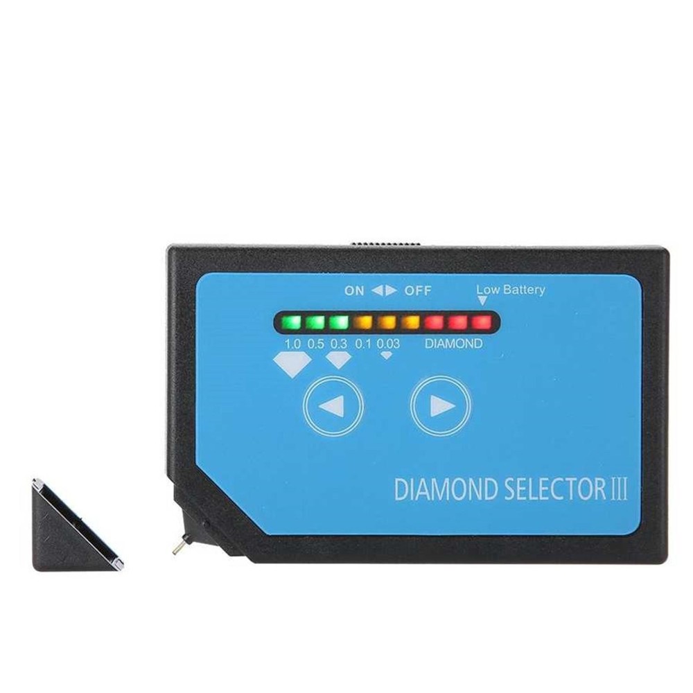 Practical Jewelry Tester Testing Tool Diamond Selector III With LED Indicator