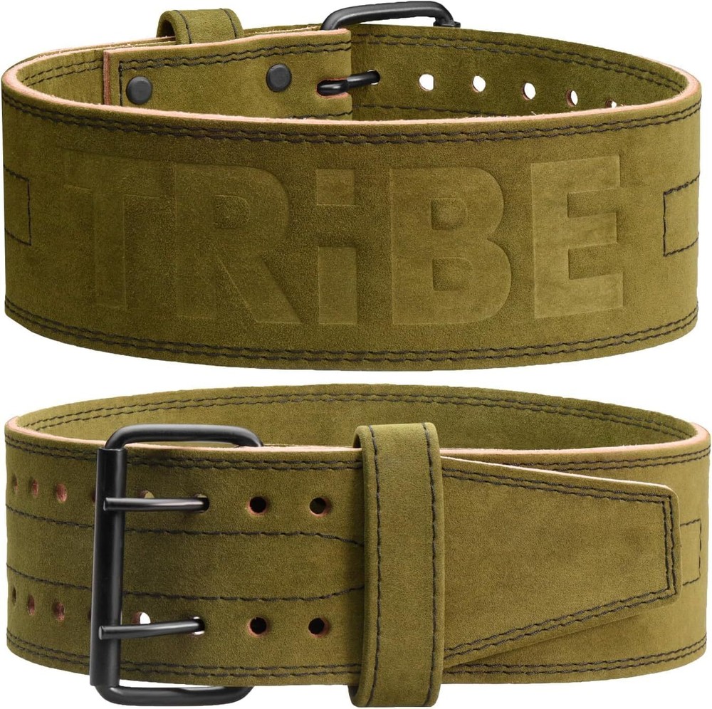 5MM PREMIUM Weight Lifting Belt - 100% Genuine LEATHER - COMFORTABLE Squat