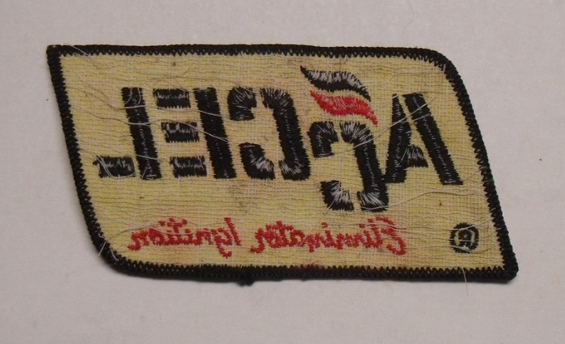 Accel Eliminator Ignition Embroidered Patch