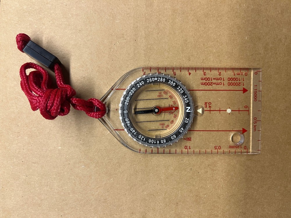 WL-2Fire Prepper Survival Fire Starter & Map Compass Kit for Camping & Preppers