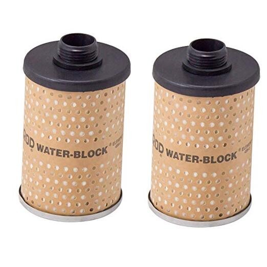 (496-5) Fuel Tank Filter Replacement Water-Block Element - 2 Filter