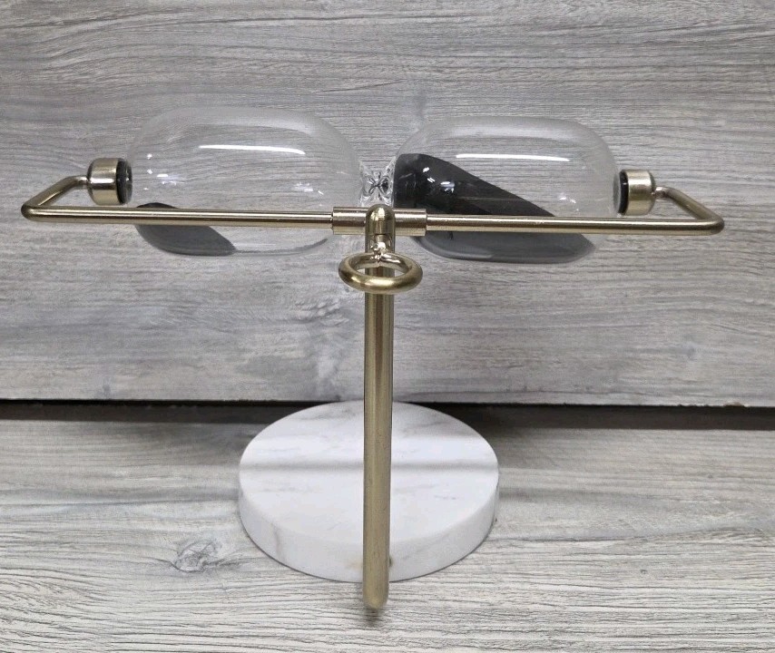 Hourglass Sand Timer with Marble Base B2