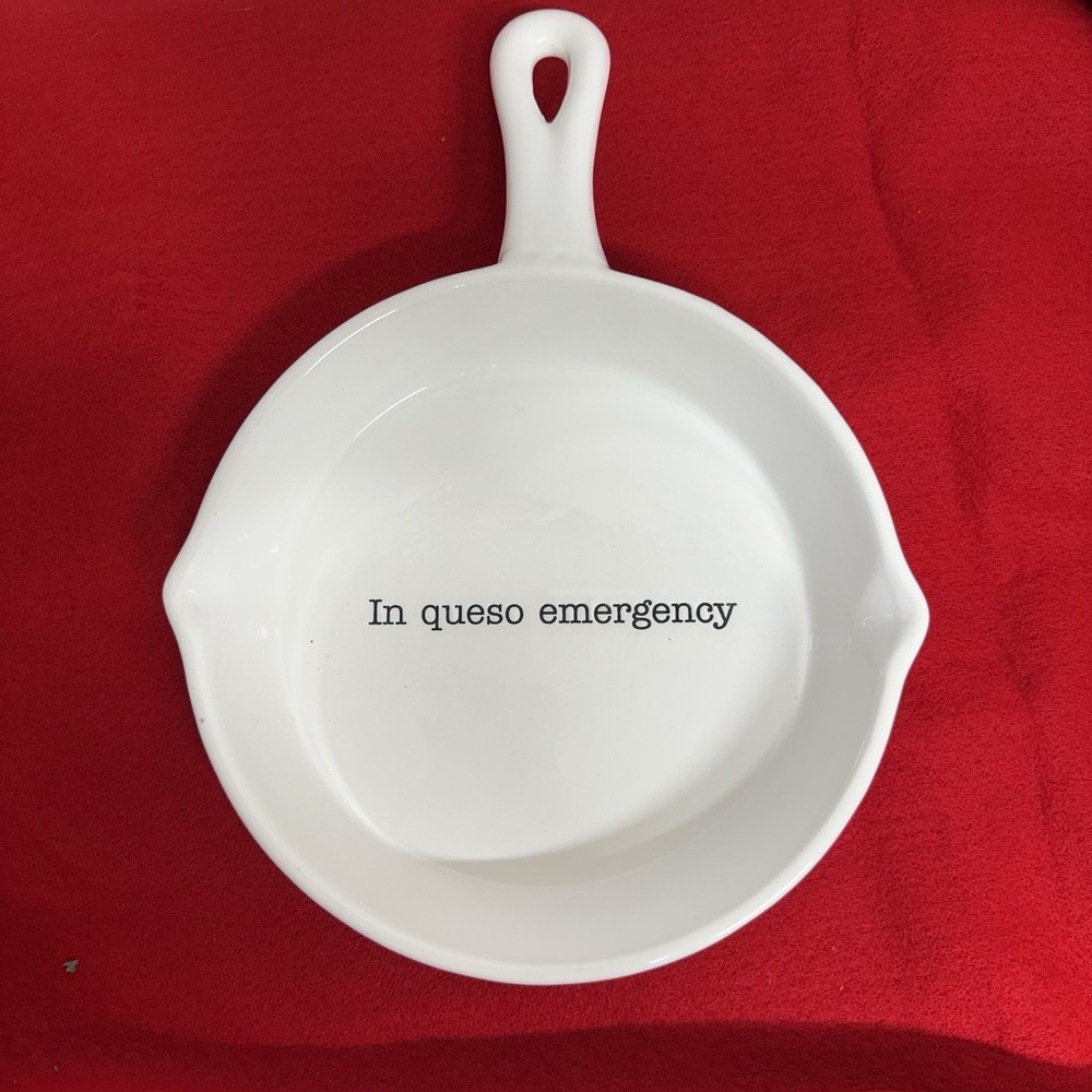 Mudpie In Queso Emergency Queso Pan Shaped Baking Dish