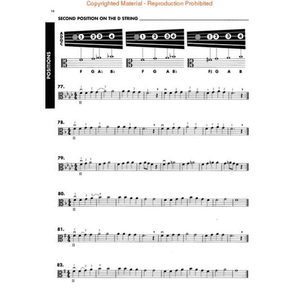Essential Technique For Strings - Viola, Intermediate Technique Studies, Viola