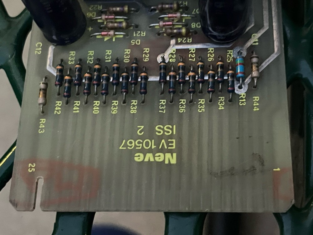 NEVE ev the ev 10567 is 2 & iss3 AMPLIFIER modules