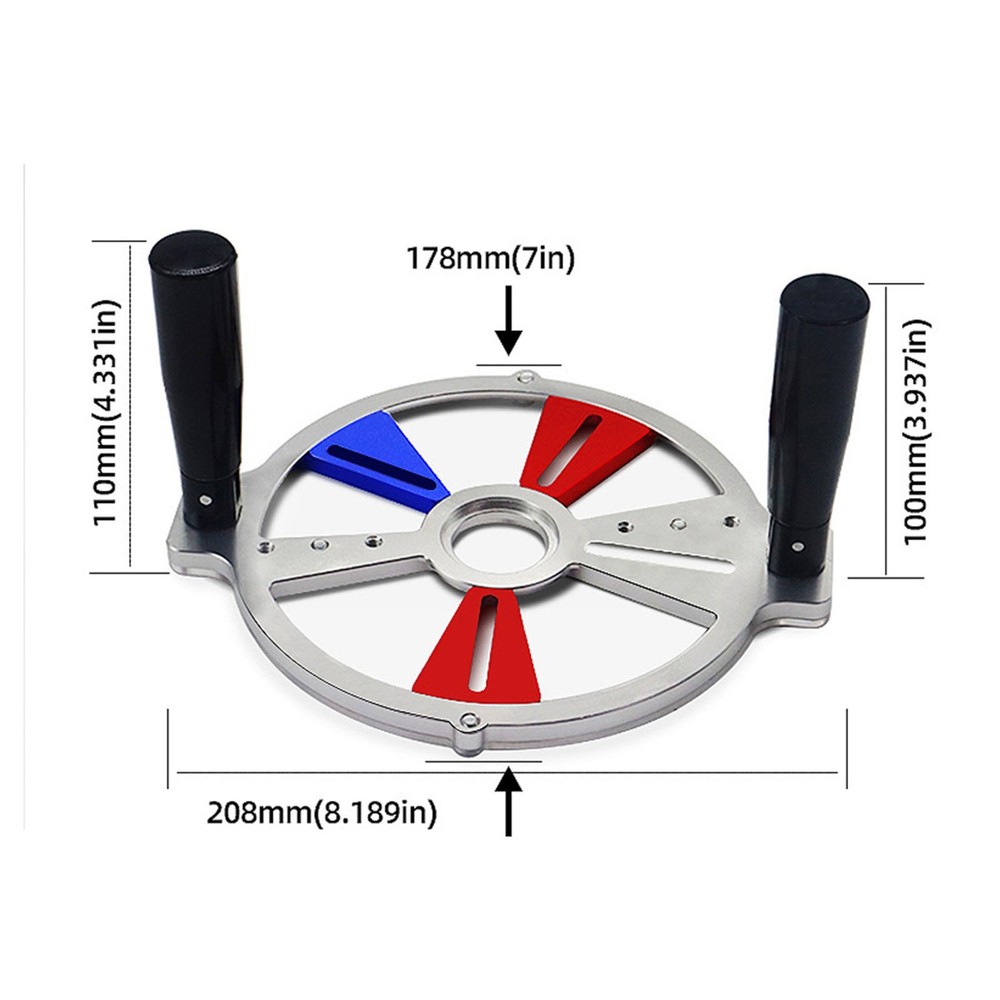 Trimming Machine Milling Grooving Engraving Guide Rail Adjustable Backing NMFB