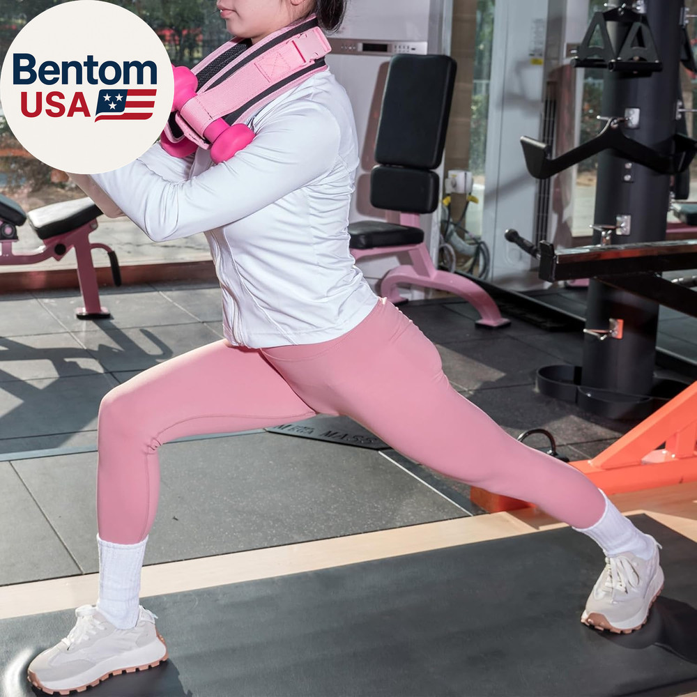 Hip Thrust Belt for Dumbbells,Booty Belt for Hip Thrust Slip-Resistant Padding